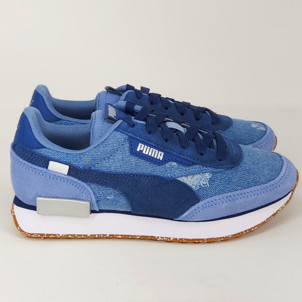 NWT - Puma Future Rider Denim Wmns, Size 6 wmns, Denim/Dark Denim
